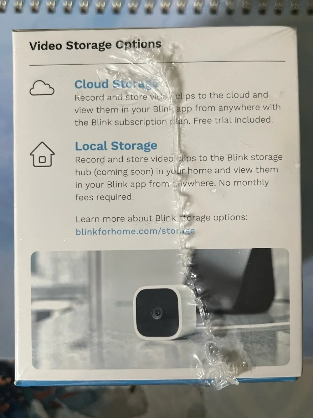Blink Mini Indoor Plug-In HD Smart Security Camera - White